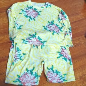 Women Tie Dye Drawstring Lounge Wear Set  Size M, but fits like a Small NWOT